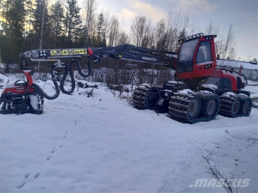 Komatsu 901 XC Harvesterji