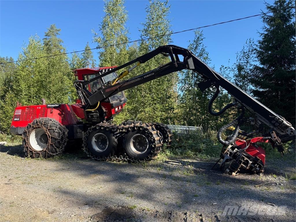 Komatsu 911.5 Harvesterji