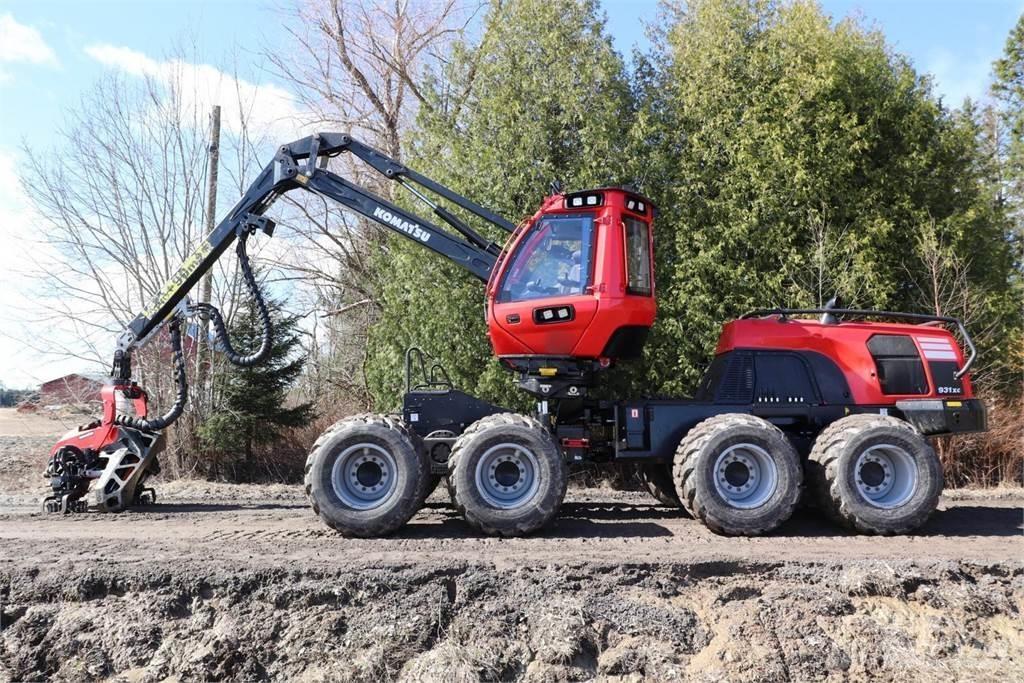 Komatsu 931XC Harvesterji