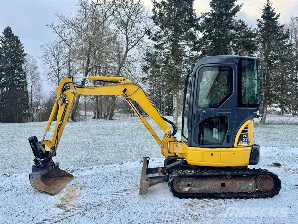 Komatsu PC 27MR-2 Mini bagri <7t