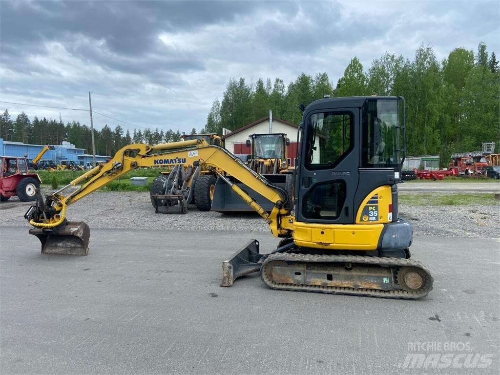 Komatsu PC 35MR-2 Mini bagri <7t