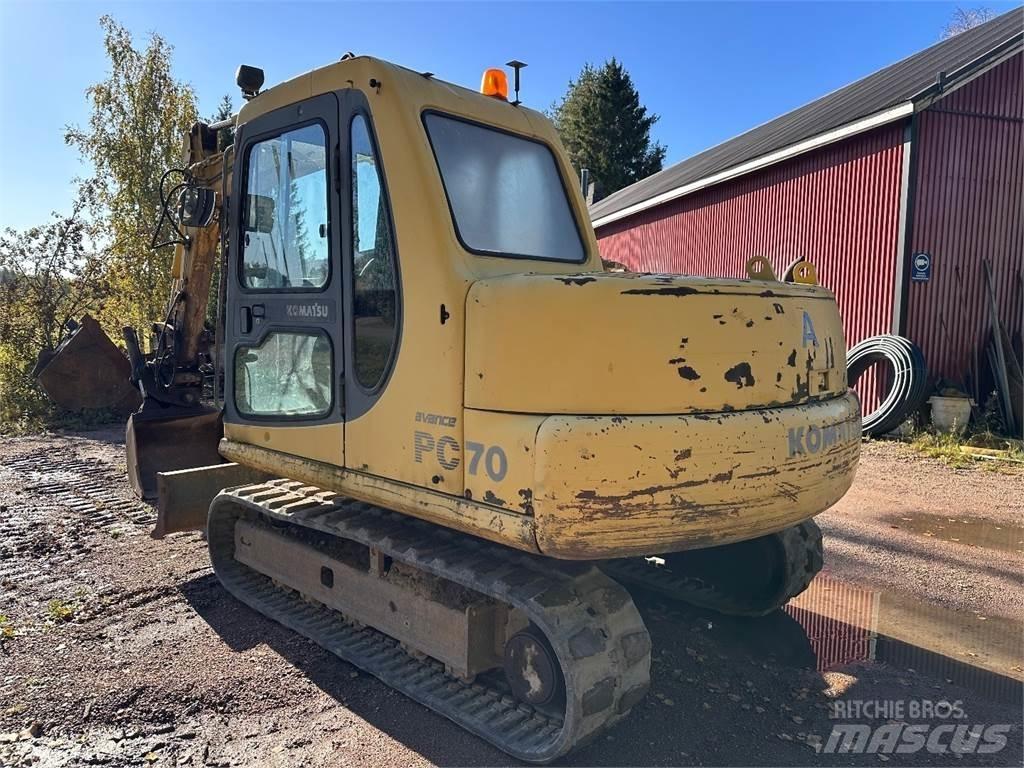 Komatsu PC70-7 Midi bagri 7t – 12t