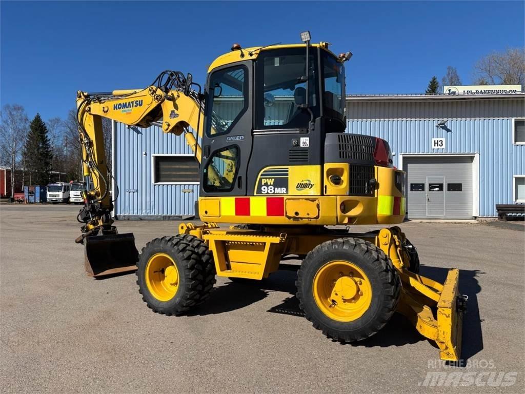 Komatsu PW 98MR-6 Bagri na kolesih