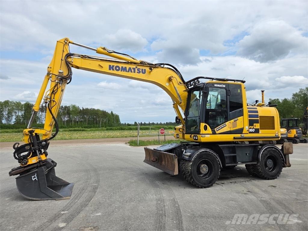 Komatsu PW160-11 Bagri na kolesih