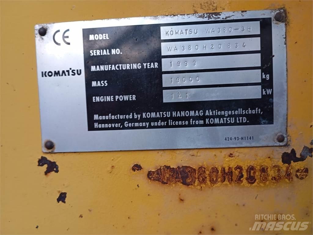 Komatsu WA 380-3H Kolesni nakladalci