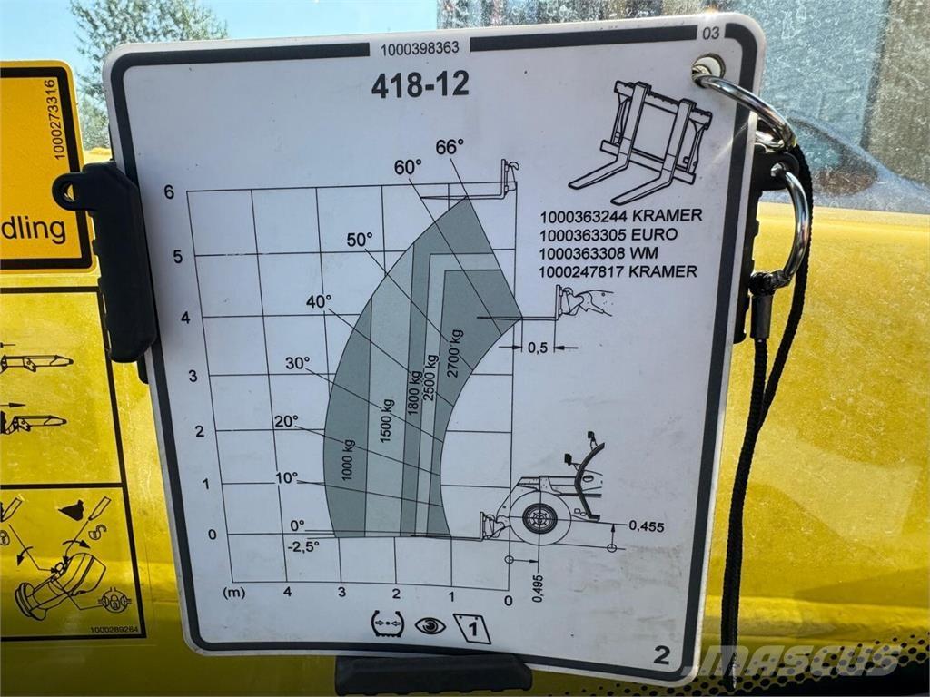 Kramer 2706 Teleskopski viličarji