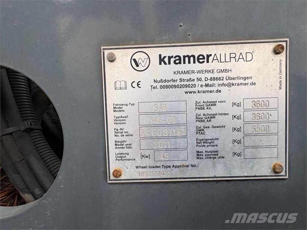 Kramer 750 Kolesni nakladalci