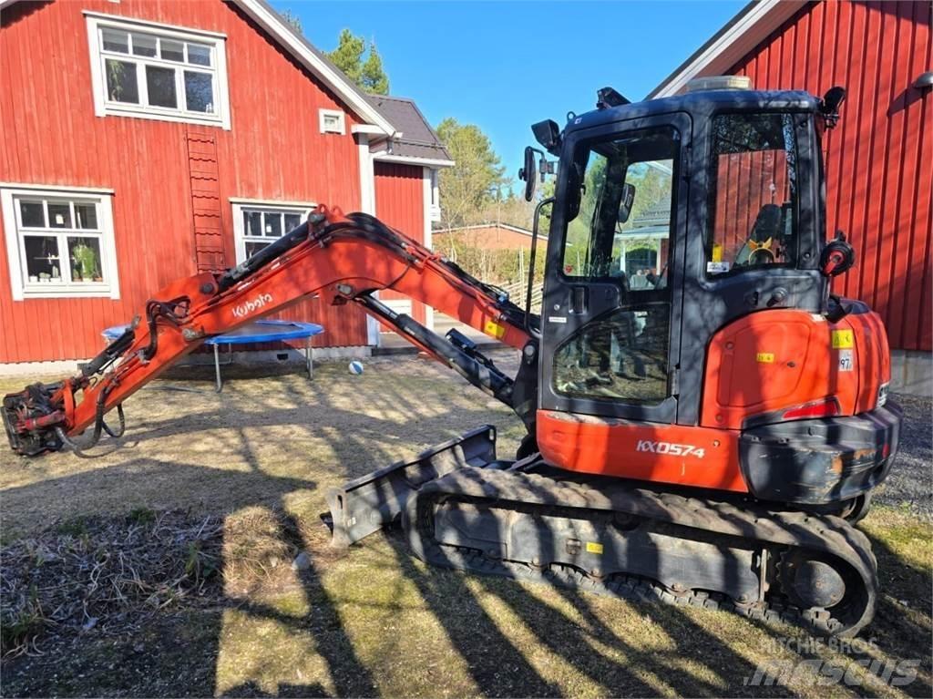 Kubota KX 057-4 Bagri goseničarji