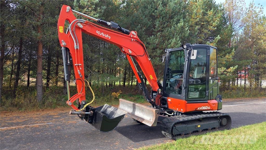 Kubota KX060-5 Mini bagri <7t
