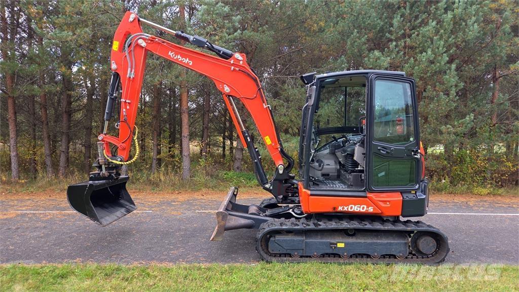 Kubota KX060-5 Mini bagri <7t