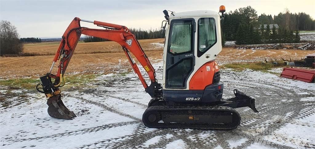 Kubota U25-3 Mini bagri <7t
