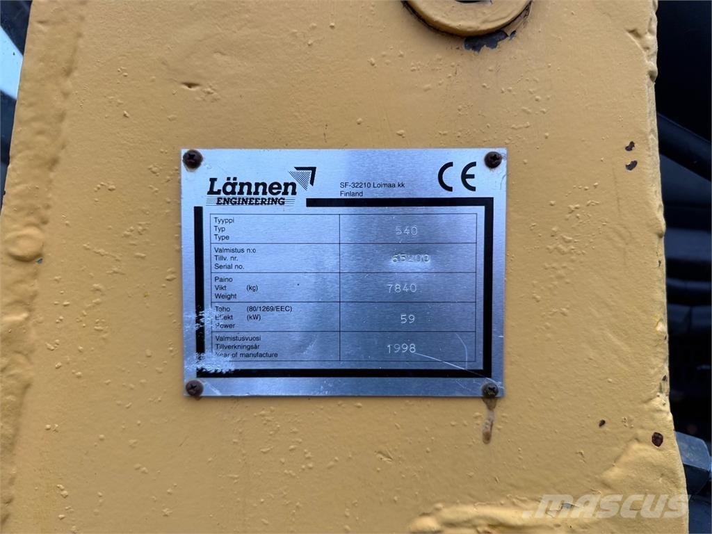 Lännen 540 Rovokopači