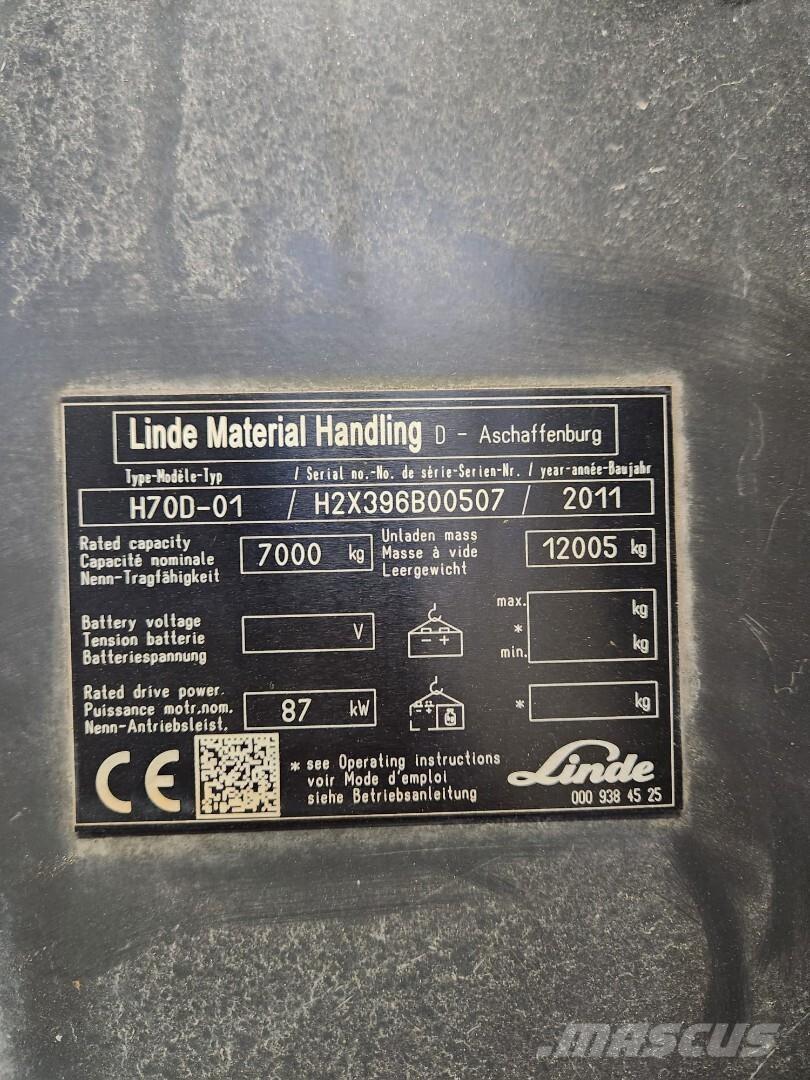 Linde H70D-01 Dizelski viličarji
