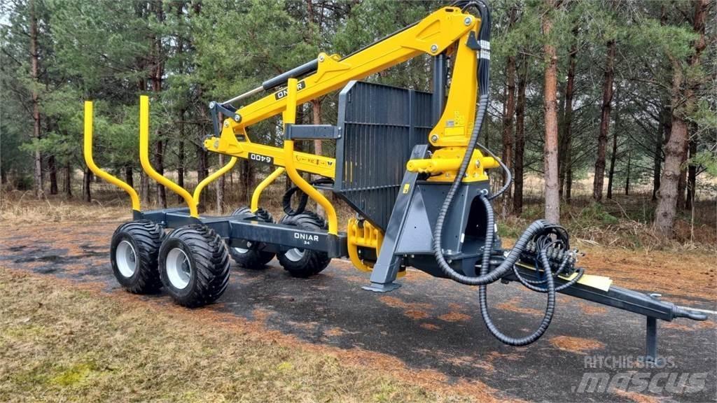 Oniar 6400 + 34 Gozdarske prikolice