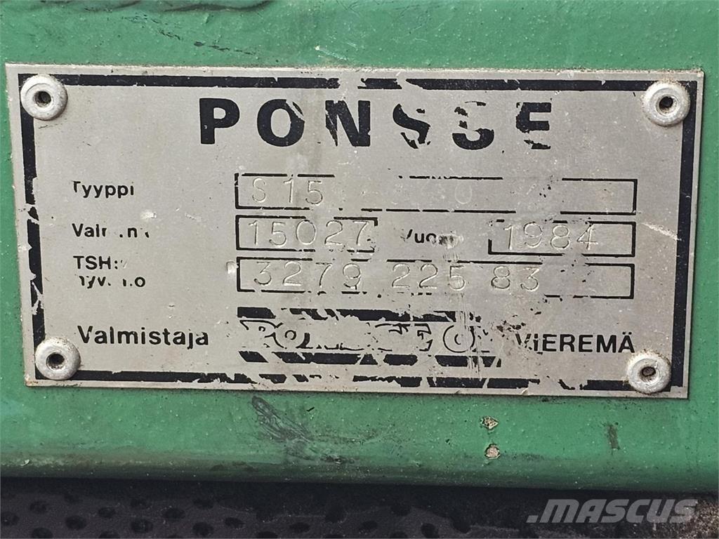 Ponsse S15 Forwarderji