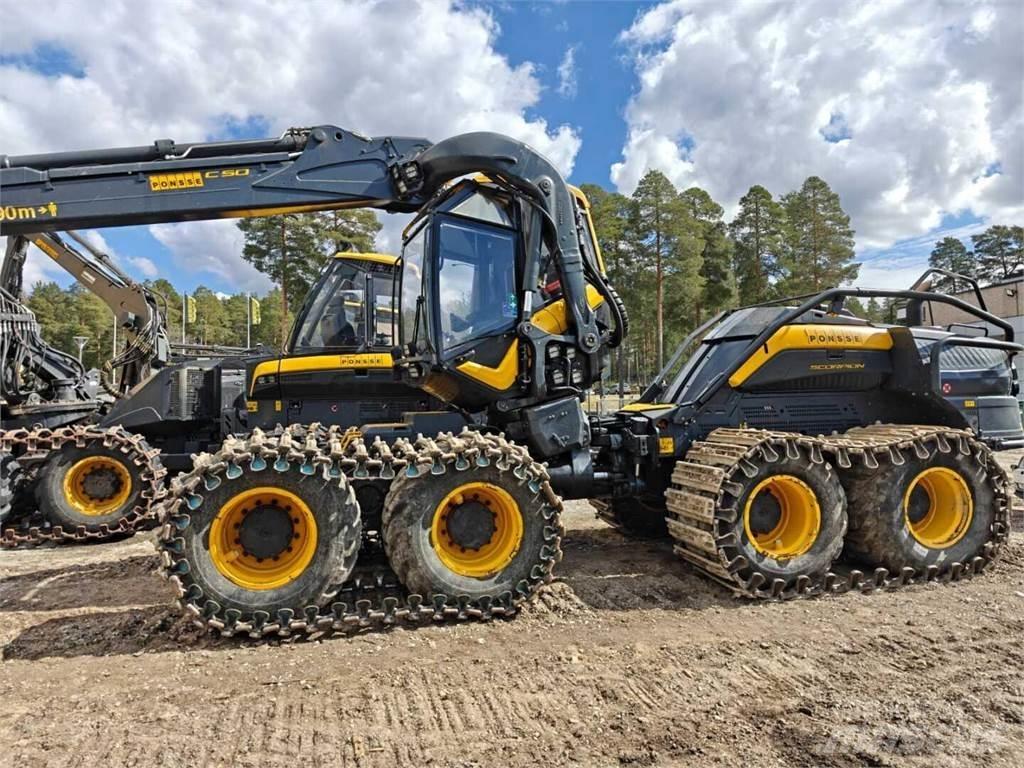 Ponsse Scorpion Harvesterji