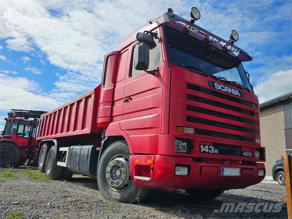 Scania 143H 6X2 Kiper tovornjaki