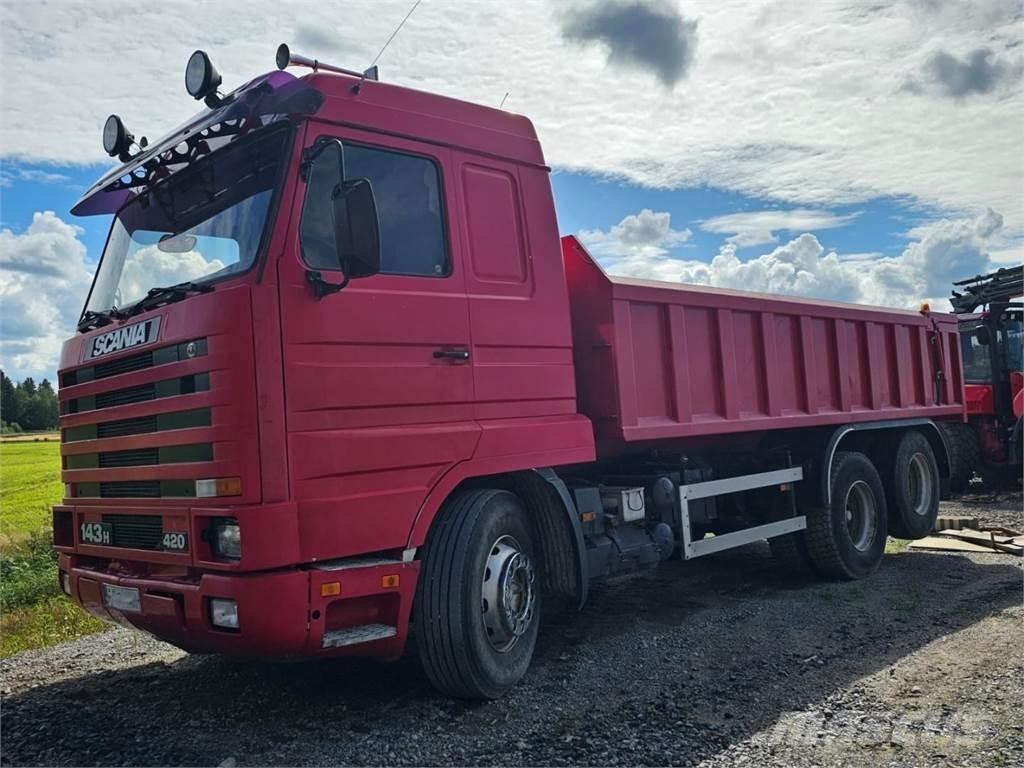 Scania 143H 6X2 Kiper tovornjaki