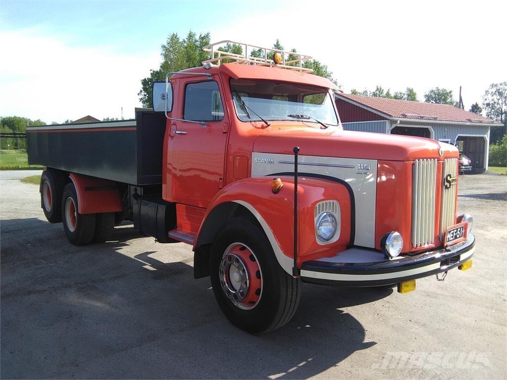 Scania LS 110 S Tovornjaki s kesonom/platojem