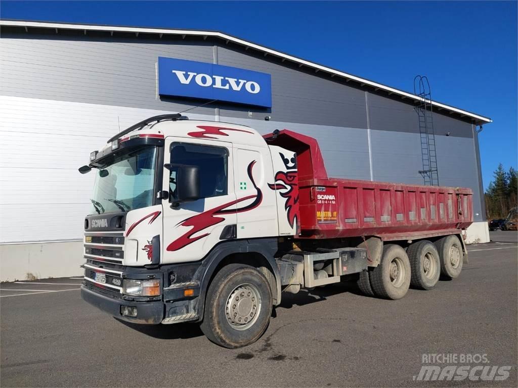 Scania P124 420hp Kiper tovornjaki