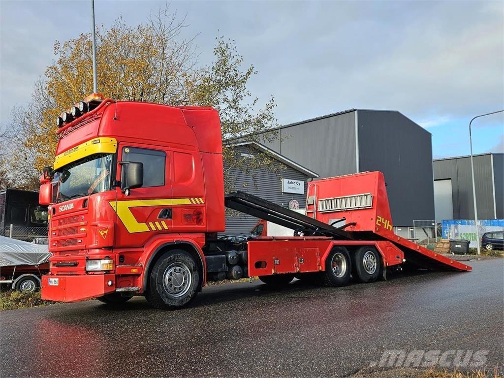 Scania R124 6X2 Avtotransporterji