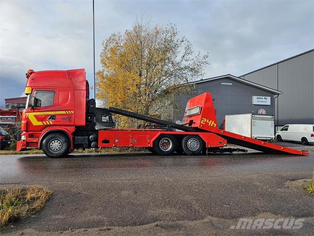 Scania R124 6X2 Avtotransporterji