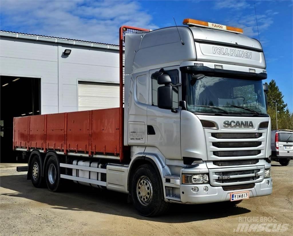 Scania R520 6x2 Tovornjaki s kesonom/platojem