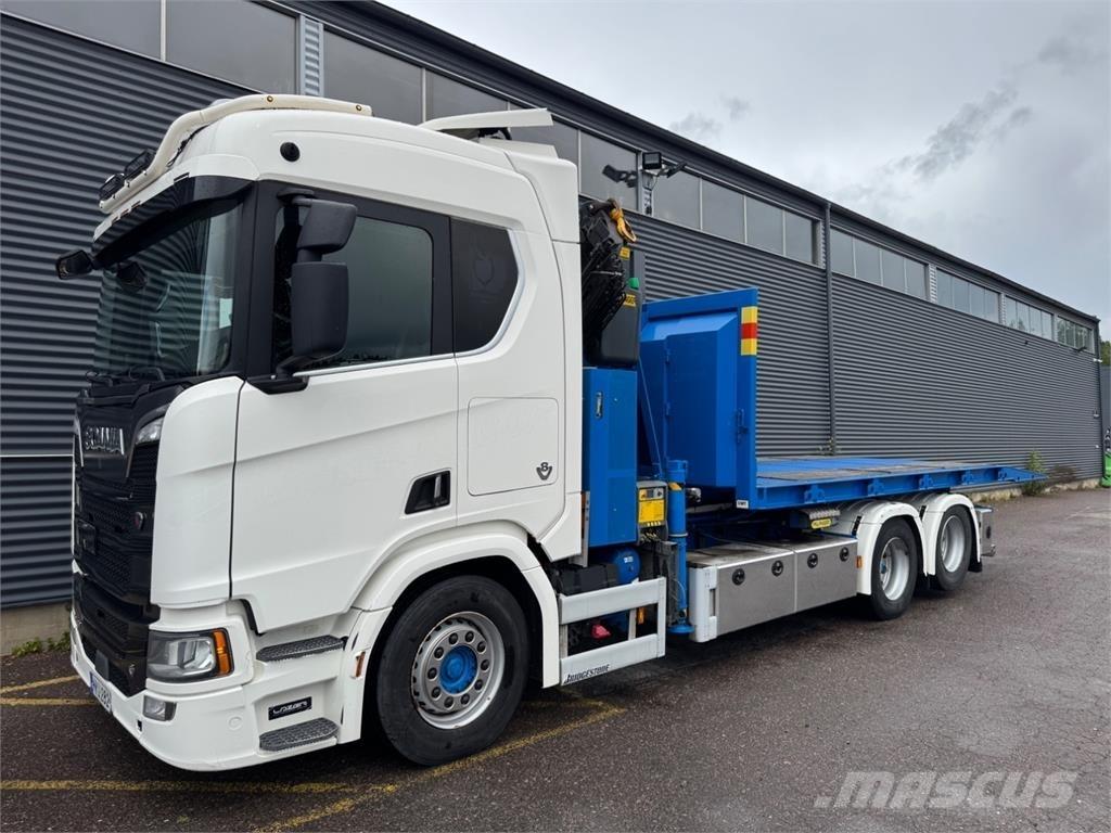 Scania R580 6X2 Tovornjaki z žerjavom