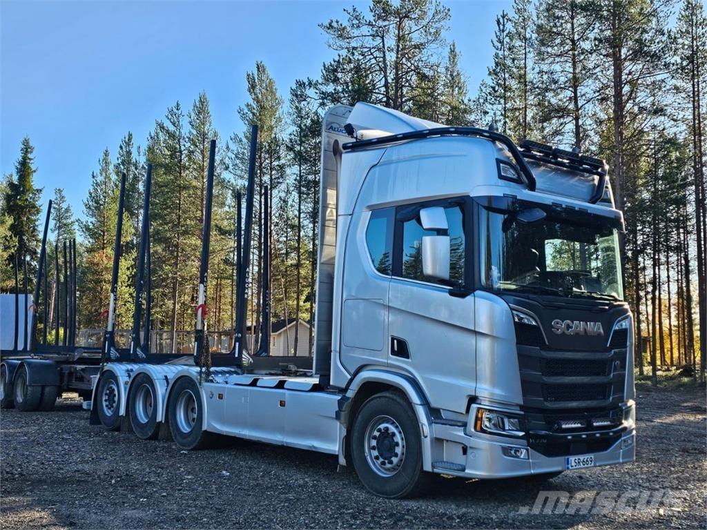 Scania R660 8X4 Tovornjaki za hlode