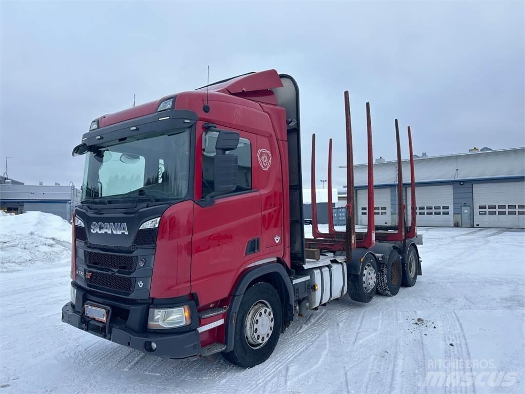 Scania R730 8x4 Tovornjaki za hlode