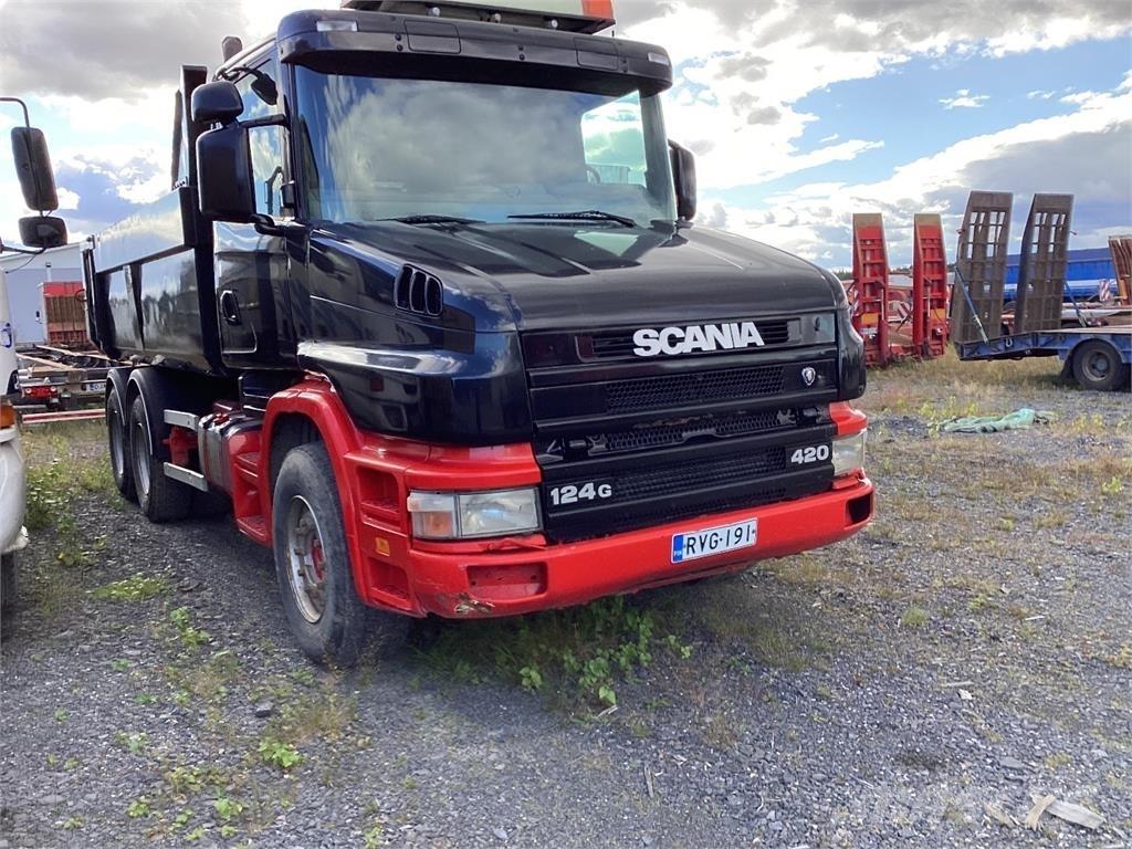 Scania T 124 Kiper tovornjaki