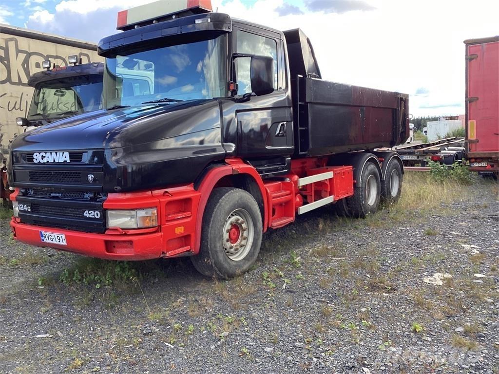 Scania T 124 Kiper tovornjaki