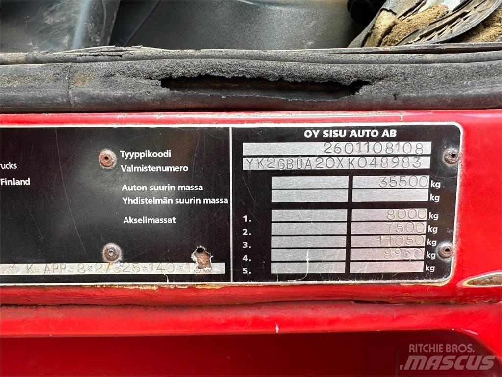 Sisu E14 8x2 Kotalni prekucni tovornjaki