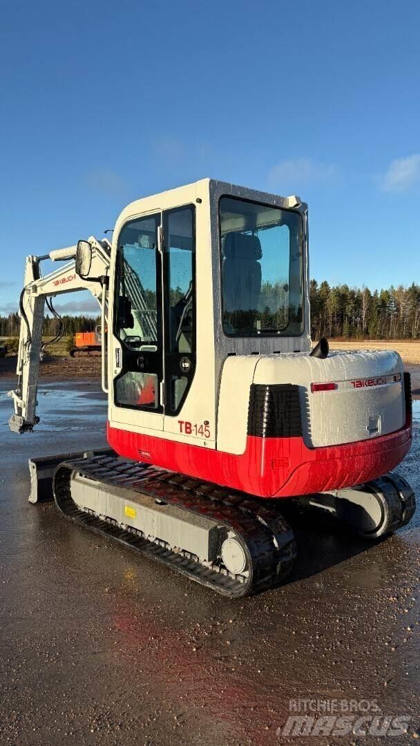 Takeuchi TB145 Mini bagri <7t