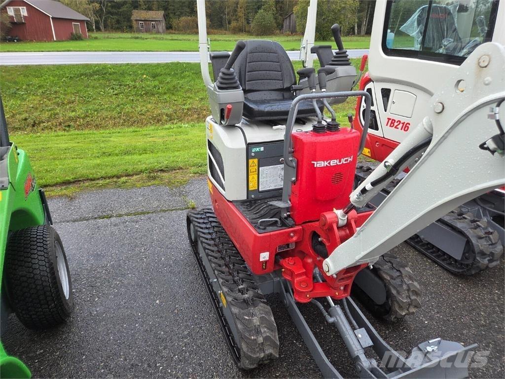 Takeuchi TB210R Mini bagri <7t