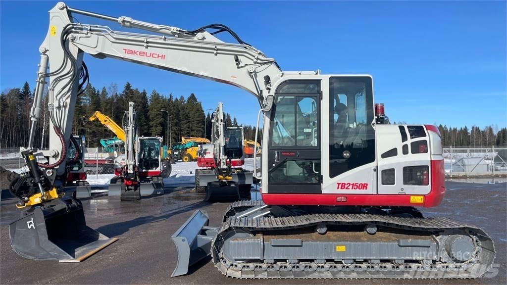 Takeuchi TB2150R Bagri goseničarji