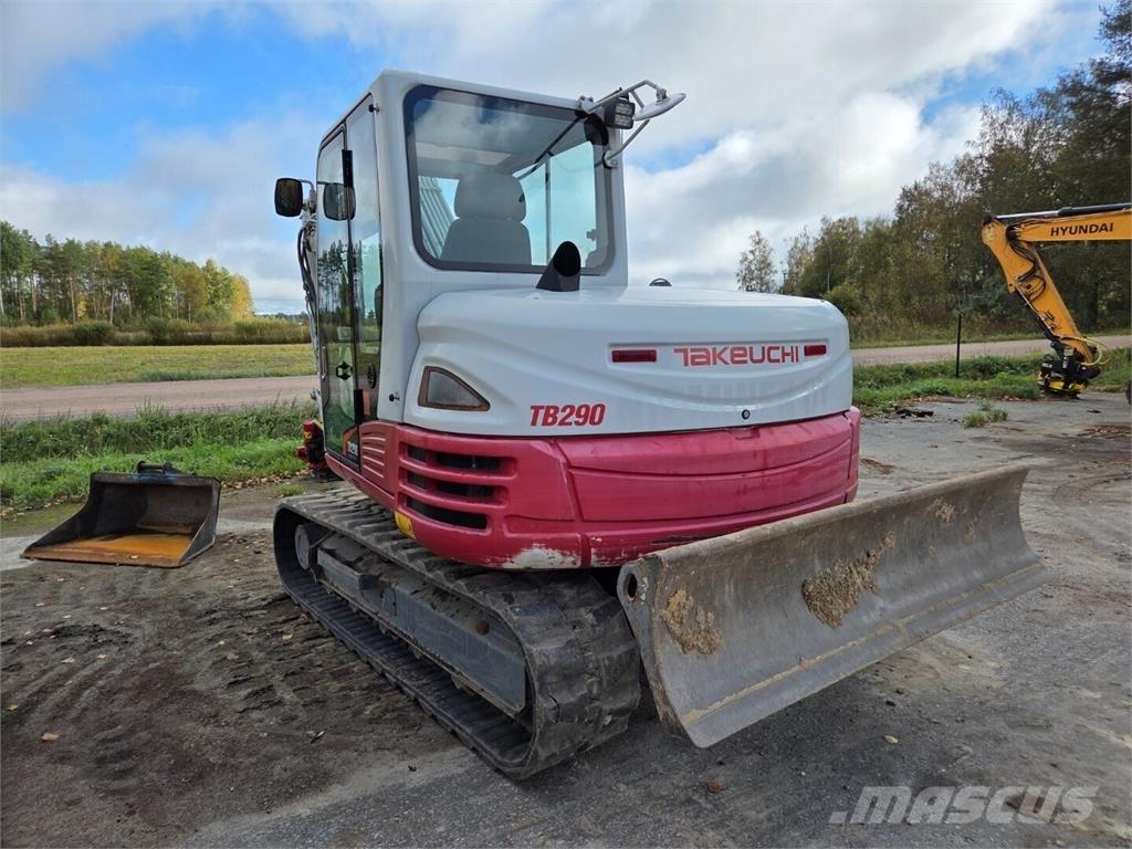 Takeuchi TB290 Midi bagri 7t – 12t