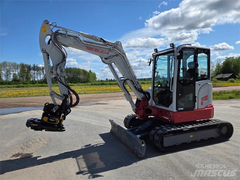 Takeuchi TB350R Mini bagri <7t