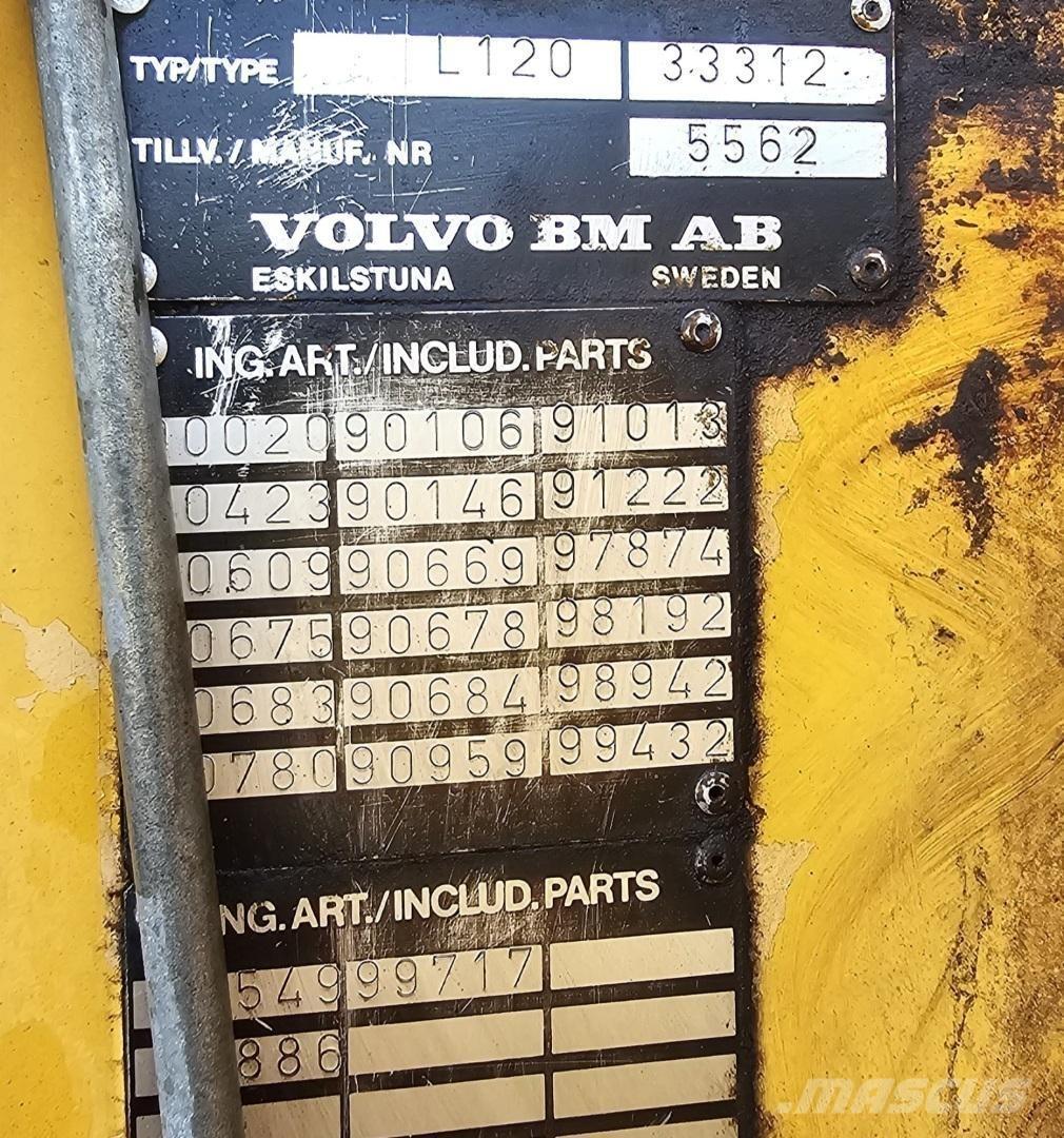 Volvo BM L120 Kolesni nakladalci