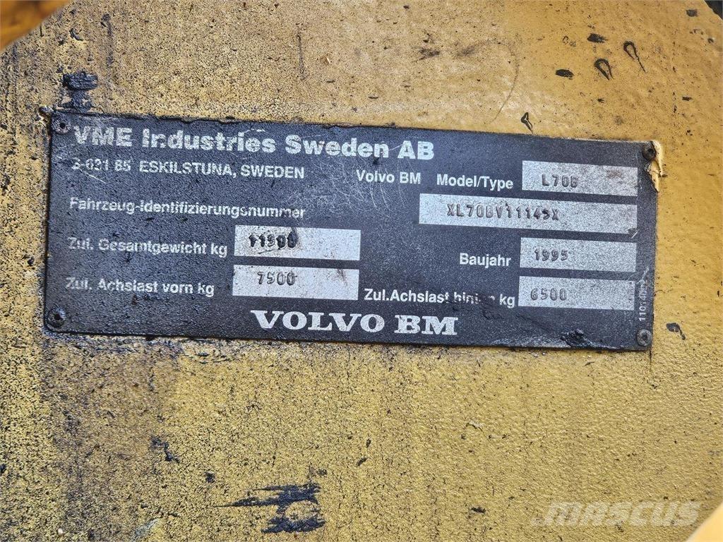 Volvo BM L70B Kolesni nakladalci