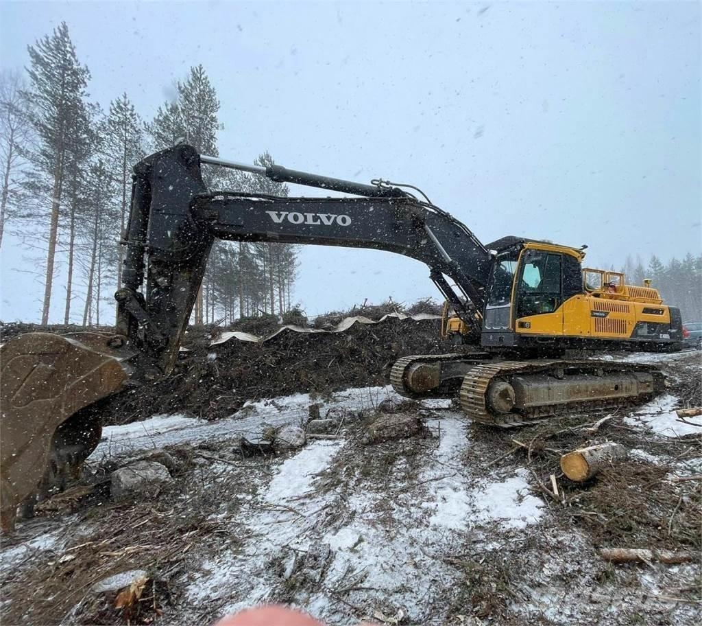 Volvo EC480DL Bagri goseničarji