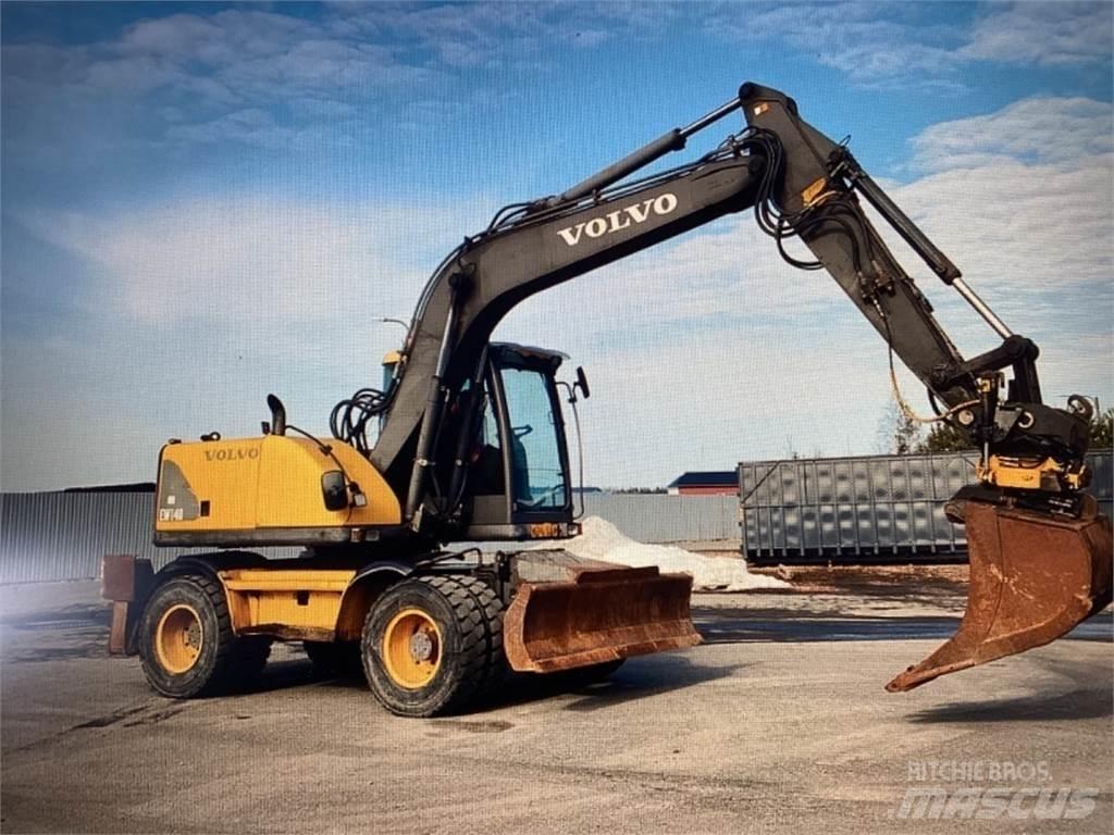Volvo EW Bagri na kolesih