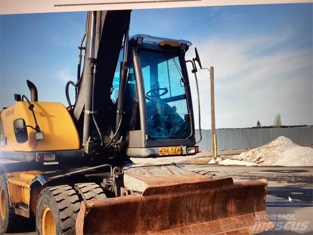 Volvo EW Bagri na kolesih