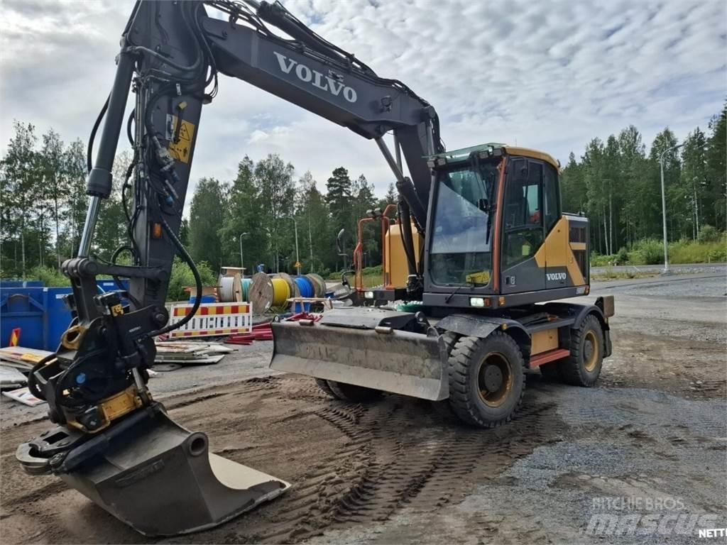 Volvo EWR 150 E Bagri na kolesih
