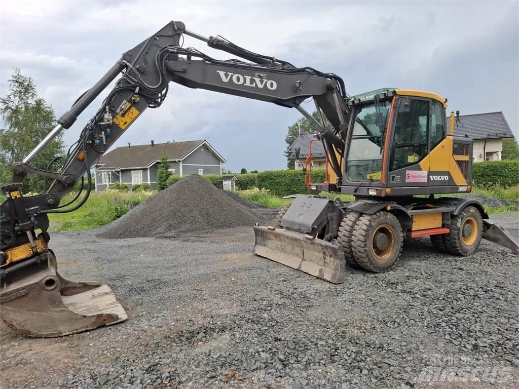 Volvo EWR 150 E Bagri na kolesih