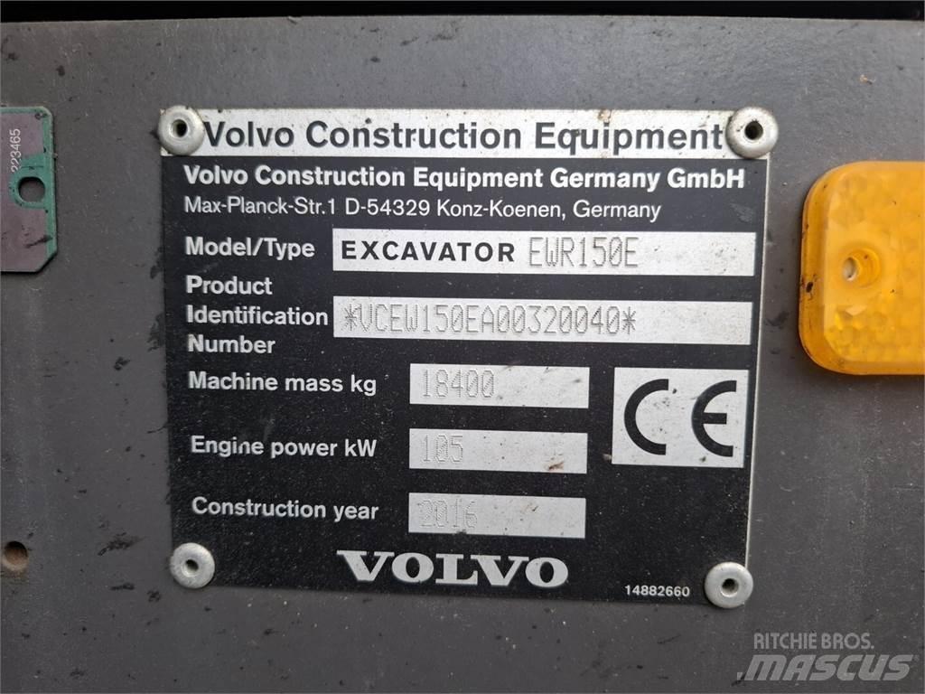 Volvo EWR 150 E Bagri na kolesih