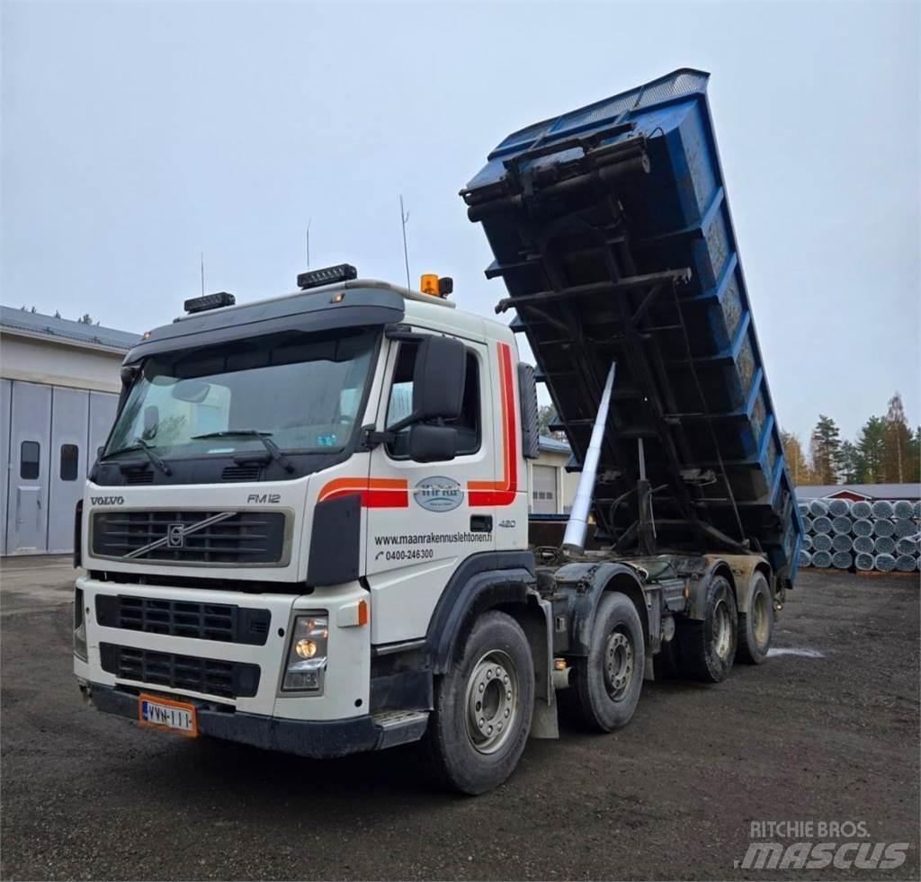 Volvo FM12 8X4 Kotalni prekucni tovornjaki