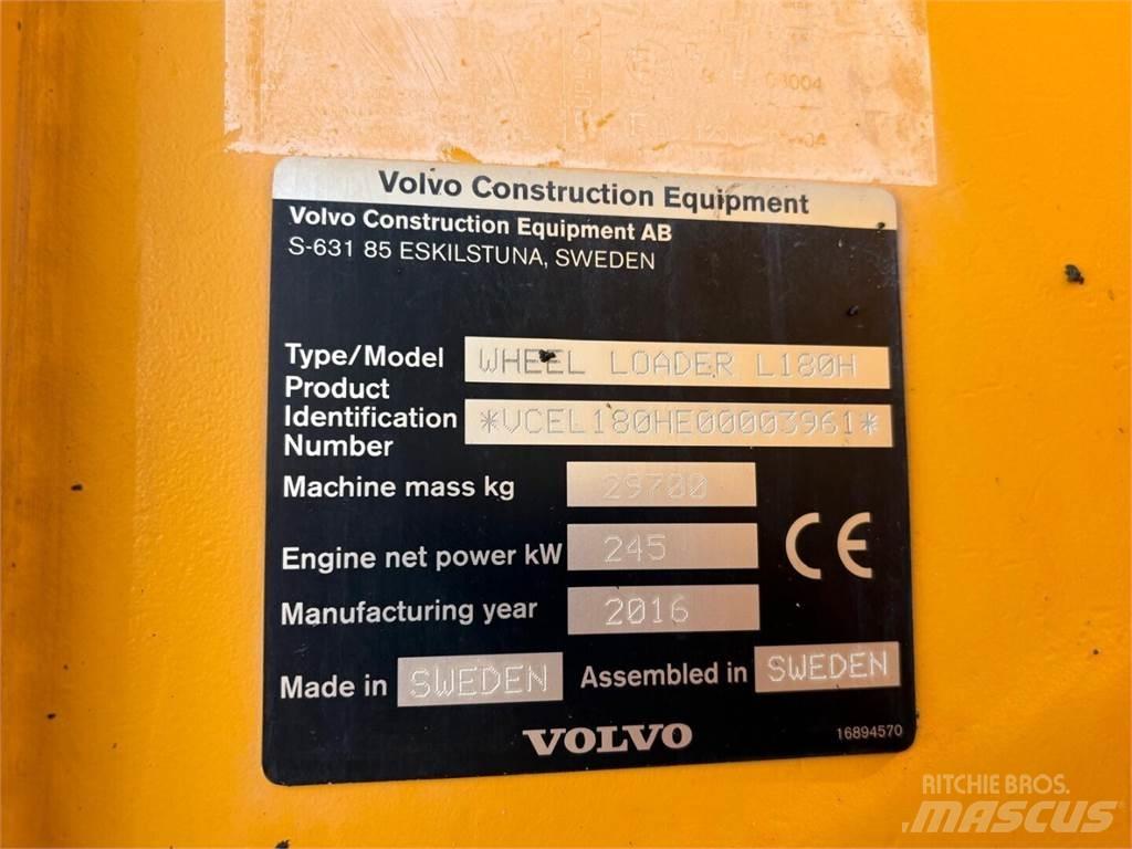Volvo L 180 H Kolesni nakladalci