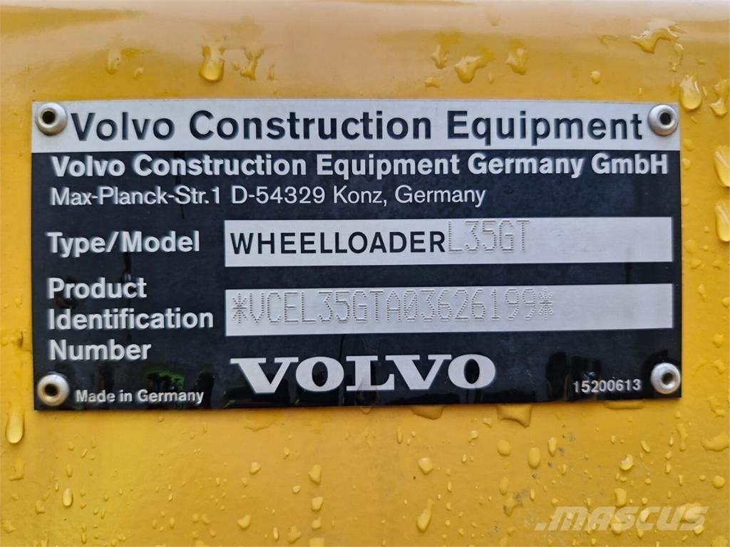 Volvo L 35 GT Kolesni nakladalci
