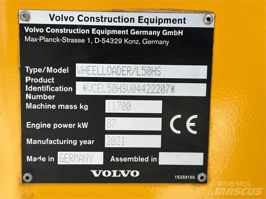 Volvo L 50 H S Kolesni nakladalci